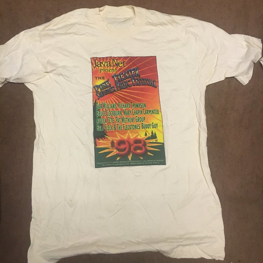 The Pines Theater Summer Music Fest 1998 shirt
